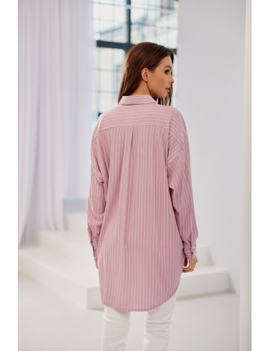 Aria - chemise asymétrique oversize pour femme 