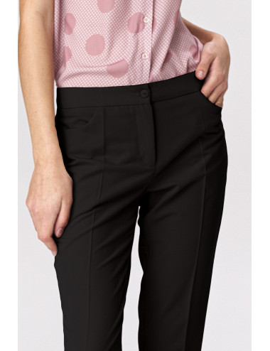 Pantalon noir classique pour femme 