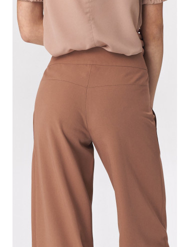 Pantalon palazzo caramel 