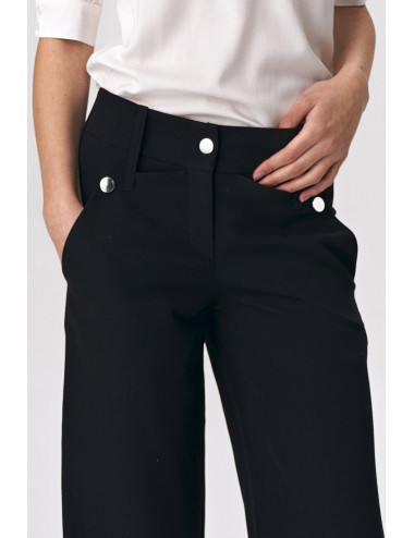 Pantalon palazzo noir 