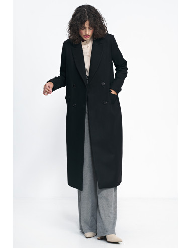 Manteau oversize noir 