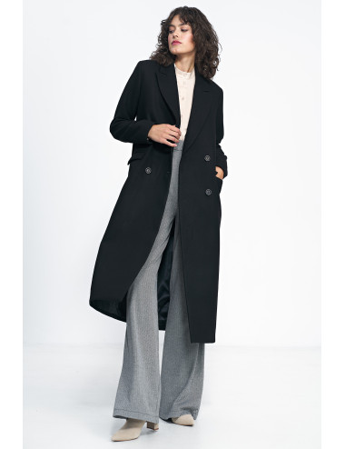 Manteau oversize noir 