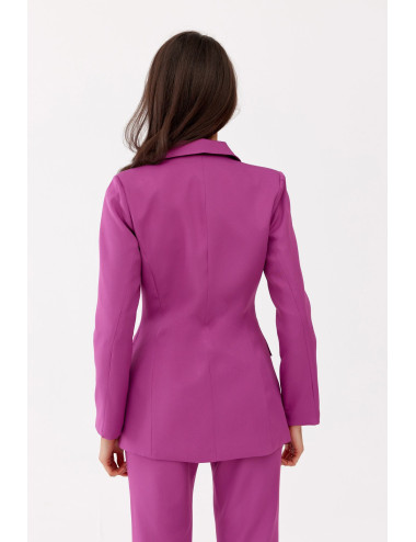 Aiden - veste femme taille fine fuchsia 